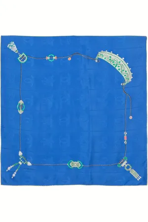 Cartier Patterned-jacquard silk scarf