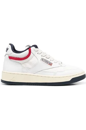 Autry Open Mid lace-up sneakers