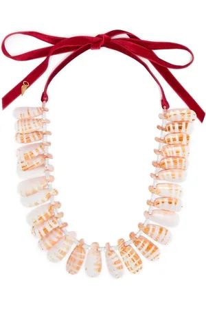 FORTE FORTE Shell-pendant necklace
