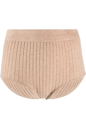 ERES Ribbed knitted lounge shorts