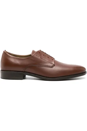 HUGO BOSS 30mm leather derby shoes