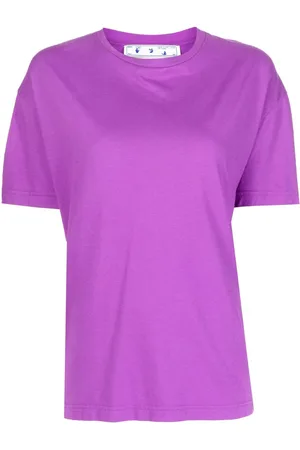 OFF-WHITE Round-neck short-sleeve T-shirt
