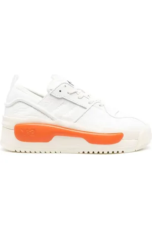 Y-3 Colour-block lace-up sneakers