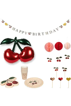 Konges Sløjd Cherry paper birthday kit