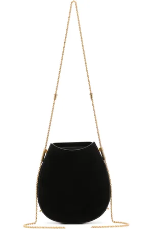 Neous Corvus 0.1 suede shoulder bag