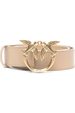 Pinko Love Birds leather belt