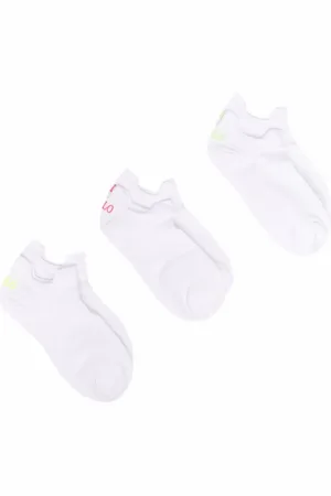 Ralph Lauren Logo-embroidered trainer socks