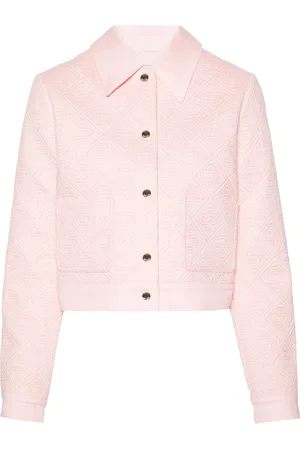 Casablanca Logo-quilted shirt jacket