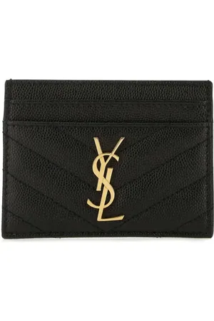 Saint Laurent Monogram quilted card holder