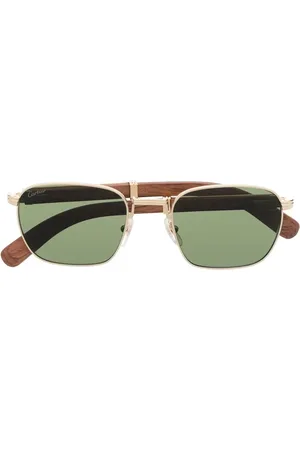 Cartier Square-frame tinted sunglasses