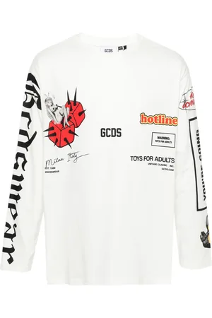 GCDS Logo-print T-shirt