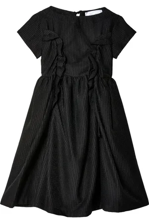 Comme des Garçons Pinstripe-pattern cotton-blend dress