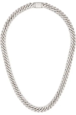 DARKAI Mini Prong Pavé gemstone necklace