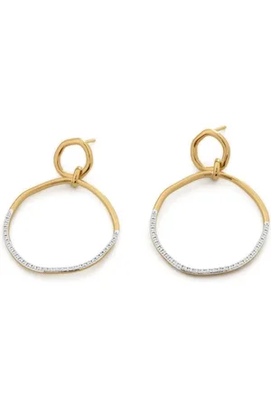 Monica Vinader Riva diamond earrings
