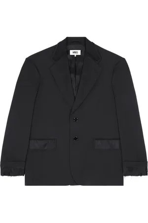 Maison Margiela Stitch-detail single-breasted blazer