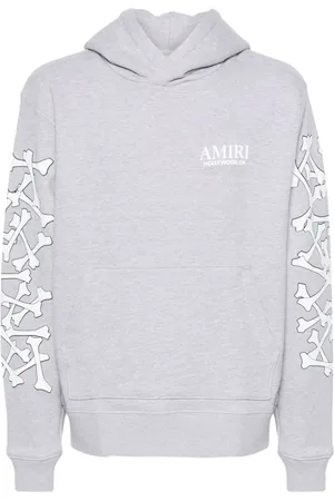 AMIRI Bones Stacked lyocell hoodie