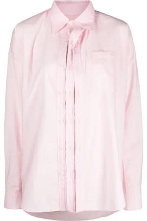 Y / PROJECT Asymmetric cotton-blend shirt