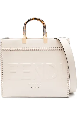Fendi Medium Sunshine leather tote bag