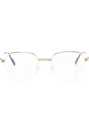 Cartier Round half-rim glasses