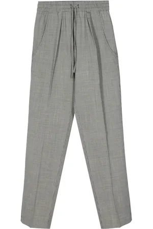 Isabel Marant Liska houndstooth tapered trousers