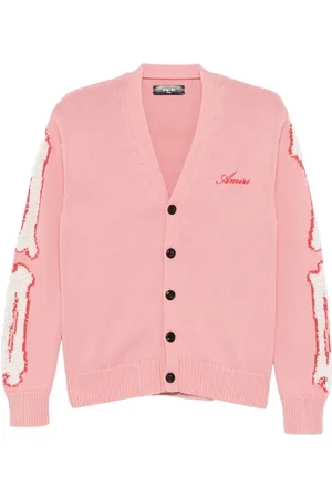 AMIRI Bone appliqué cardigan