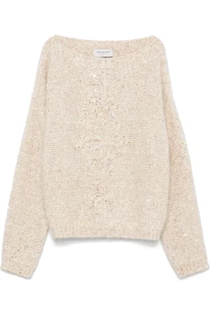 Ermanno Firenze Sequin-embellished sweater