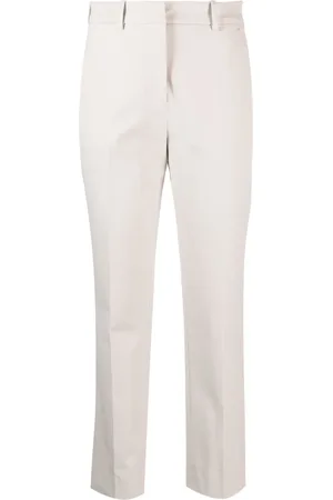 Calvin Klein Cropped gabardine trousers