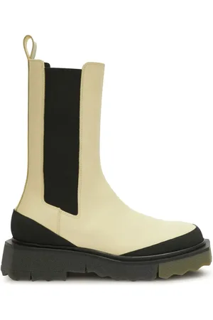 OFF-WHITE Sponge-effect sole Chelsea boots