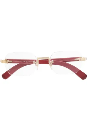 Cartier CT0377O frameless glasses