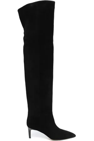 PARIS TEXAS Pointed-toe 60mm leather boots