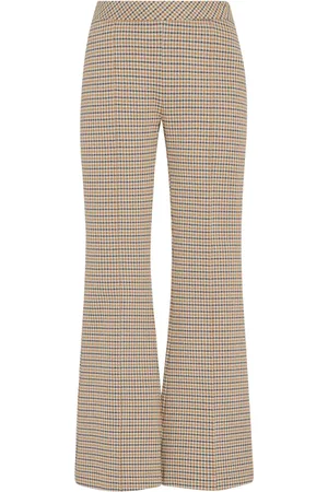 ROSETTA GETTY Check-pattern trousers