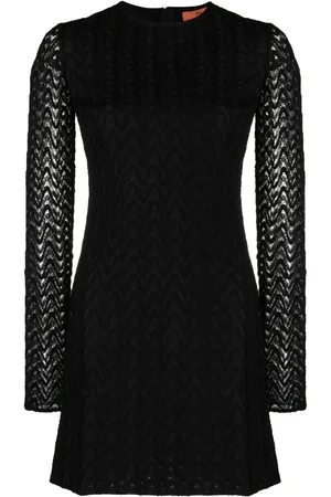 Missoni Zigzag-woven mini dress