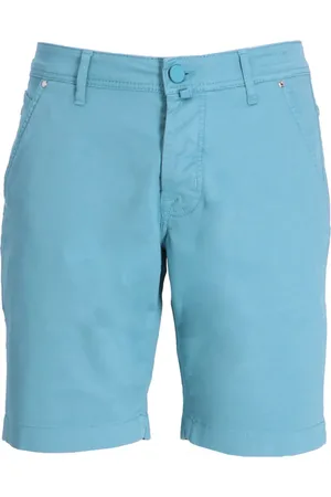 Jacob Cohen Logo-appliqué slim-cut bermuda shorts