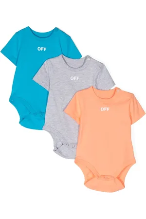 OFF-WHITE Logo-print detail body set