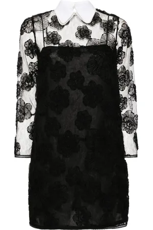 Nº21 Floral-lace mini dress