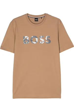 HUGO BOSS Logo-print cotton T-shirt