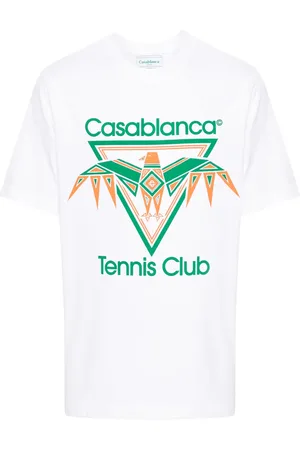 Casablanca Playful Eagle-print cotton T-shirt