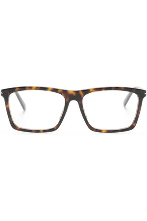 Gucci GG1445O tortoiseshell-effect square-frame glasses
