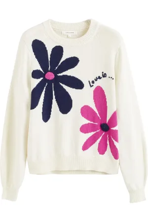 Chinti & Parker Love Is intarsia-knit jumper