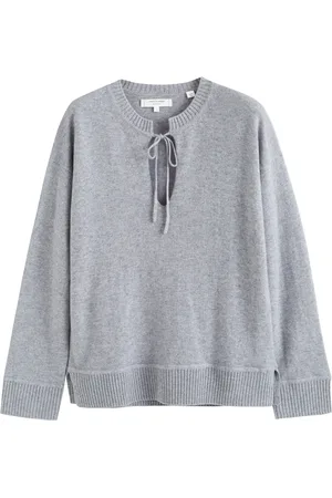 Chinti & Parker Tie-neck cashmere jumper