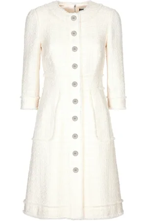 Dolce & Gabbana A-line tweed dress