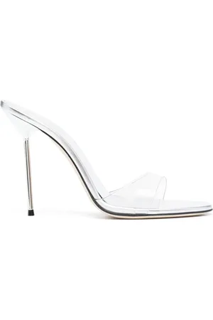 PARIS TEXAS Lidia 120mm sheer-strap mules
