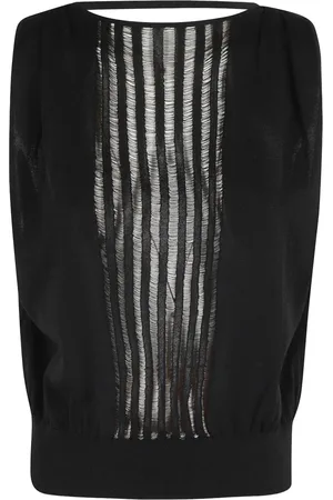IRO Pleated-back top