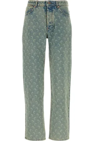Marine Serre Printed jeans