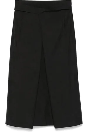 YMC George midi skirt