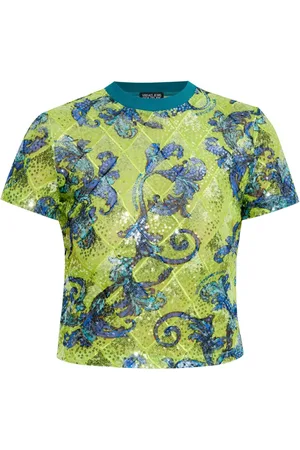 VERSACE Sequin-embellished T-Shirt