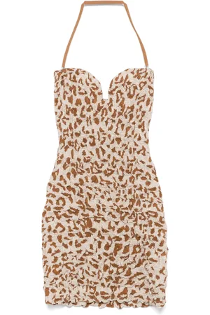 Nanushka Sweetheart-neck mini dress