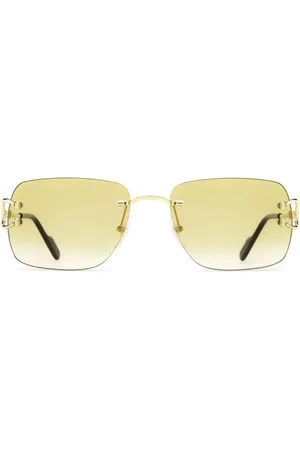 Cartier Square-frame rimless sunglasses