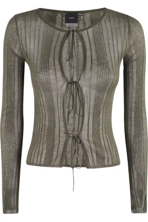 Pinko Ribbed long-sleeve top