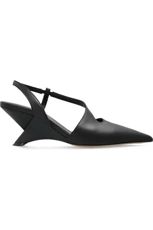 vic matiè Swan cut out-detail slingback heels
